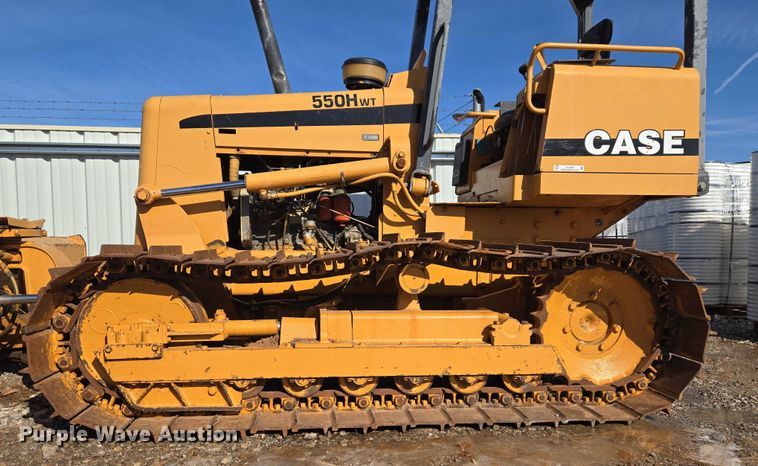 image for item ET1239 2007 Case 550H dozer