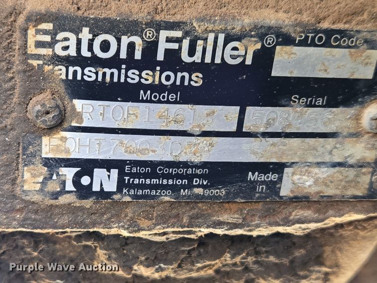 image for item ET1244 1990 Ford LT9000 dump truck