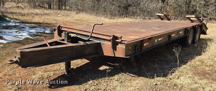 image for item ET1245 1990 Shop built equipment trailer
