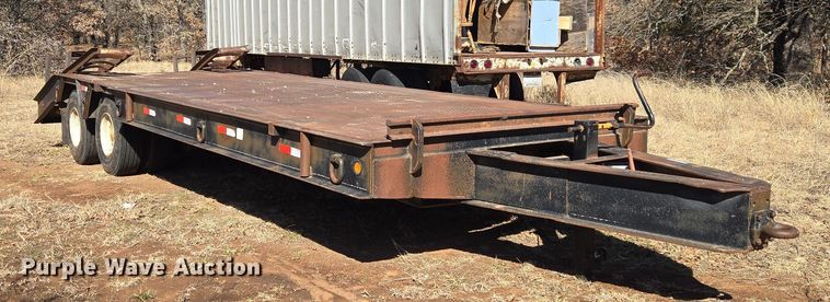 image for item ET1245 1990 Shop built equipment trailer