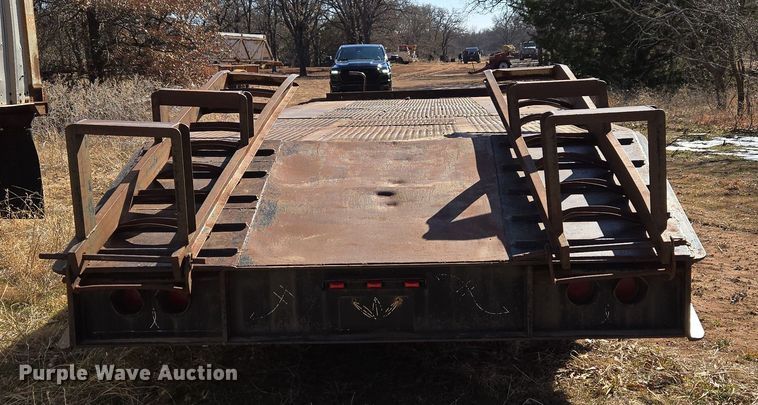 image for item ET1245 1990 Shop built equipment trailer