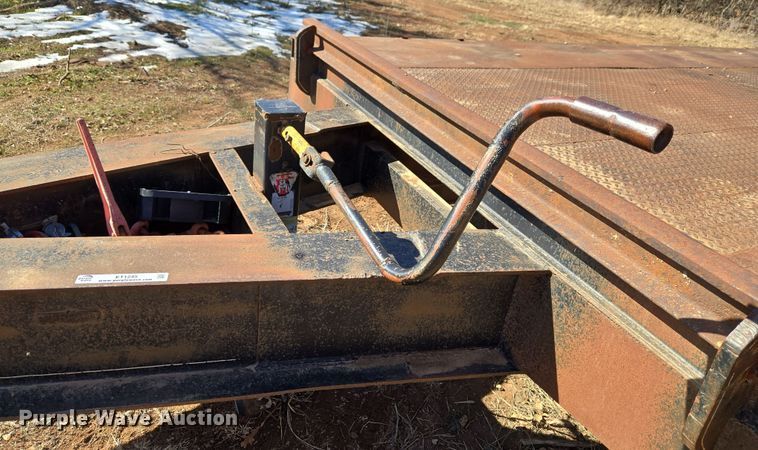 image for item ET1245 1990 Shop built equipment trailer