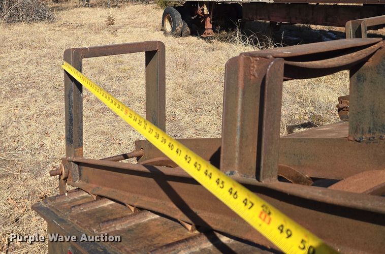 image for item ET1245 1990 Shop built equipment trailer