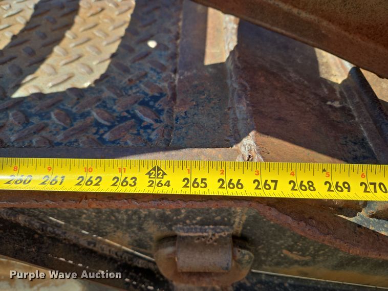 image for item ET1245 1990 Shop built equipment trailer