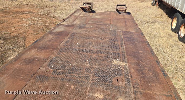 image for item ET1245 1990 Shop built equipment trailer