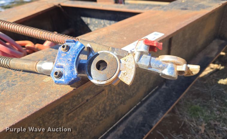 image for item ET1245 1990 Shop built equipment trailer