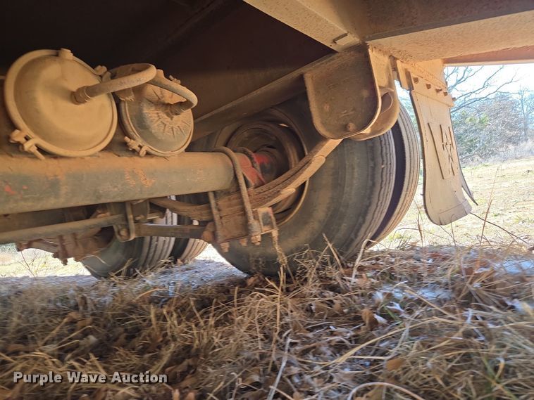 image for item ET1245 1990 Shop built equipment trailer