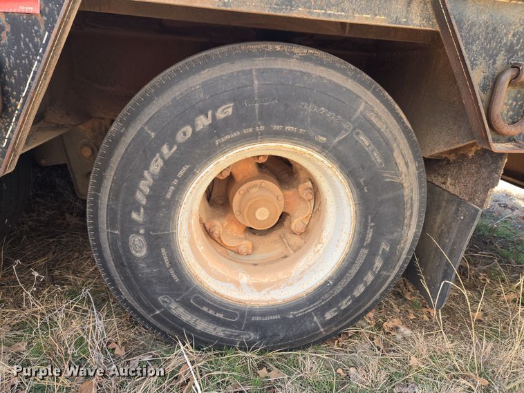 image for item ET1245 1990 Shop built equipment trailer