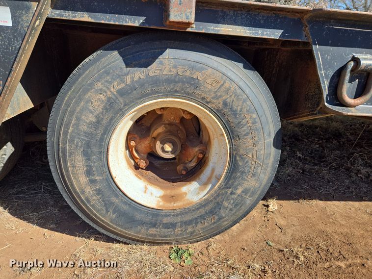 image for item ET1245 1990 Shop built equipment trailer