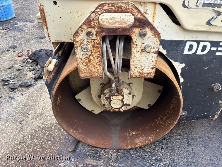 image for item ET7365 2005 Ingersoll Rand DD-30 double drum vibratory roller