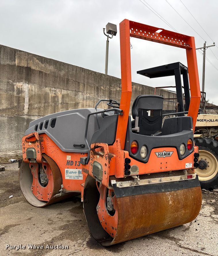image for item ET7368 2013 Hamm HD13 double drum vibratory roller