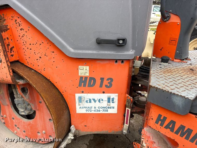image for item ET7368 2013 Hamm HD13 double drum vibratory roller