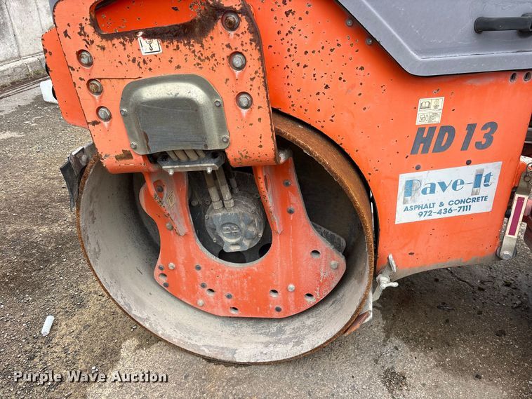 image for item ET7368 2013 Hamm HD13 double drum vibratory roller