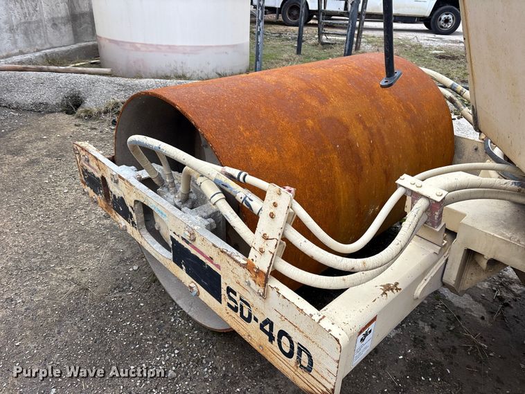 image for item ET7369 Ingersoll Rand SD-40D single drum vibratory roller