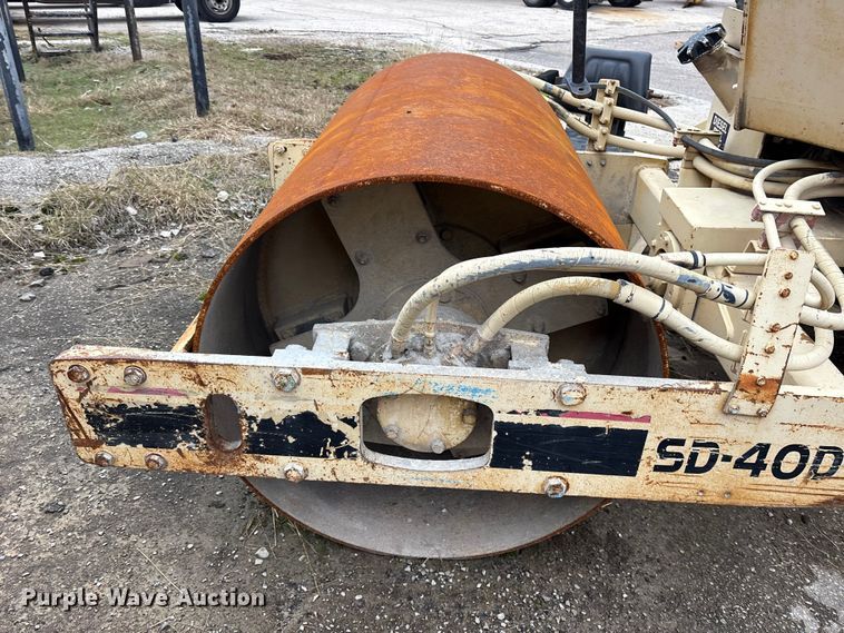 image for item ET7369 Ingersoll Rand SD-40D single drum vibratory roller