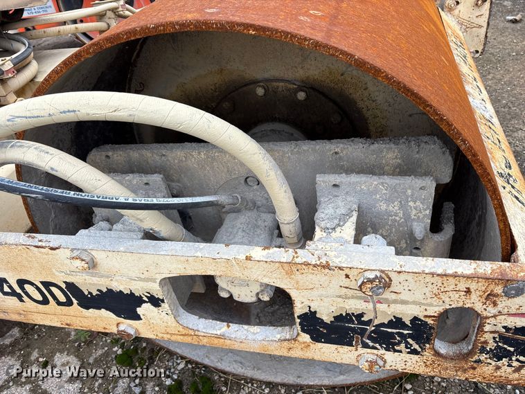 image for item ET7369 Ingersoll Rand SD-40D single drum vibratory roller