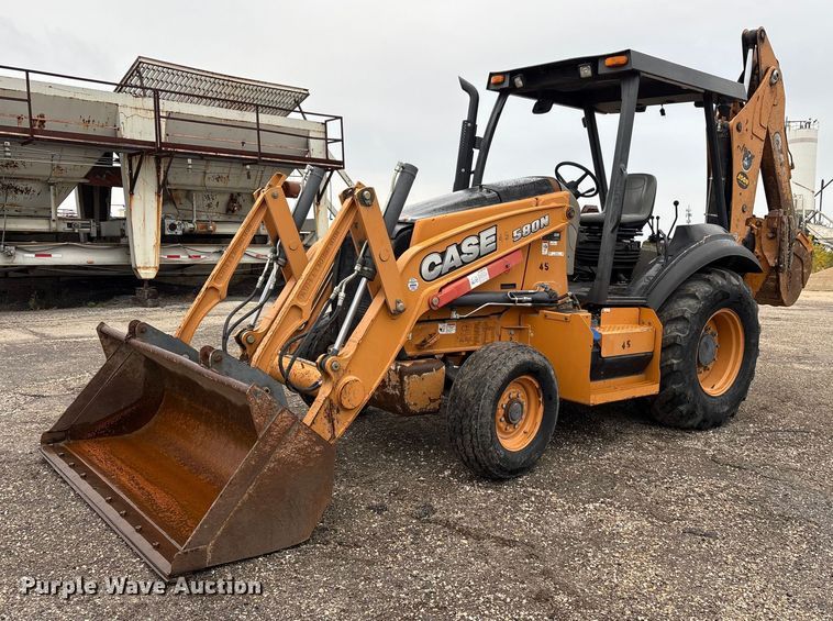 image for item ET7370 2015 Case 580N backhoe