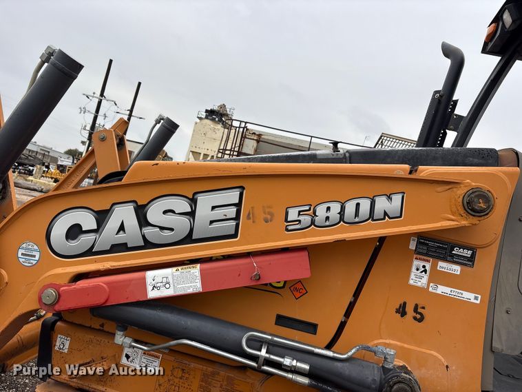 image for item ET7370 2015 Case 580N backhoe