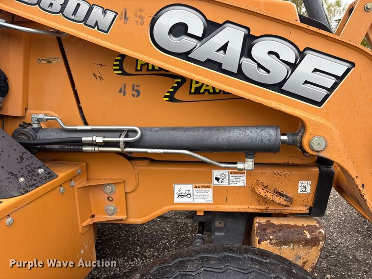image for item ET7370 2015 Case 580N backhoe