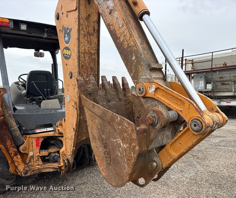 image for item ET7370 2015 Case 580N backhoe