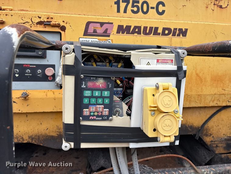 image for item ET7377 Mauldin 1750-C paver