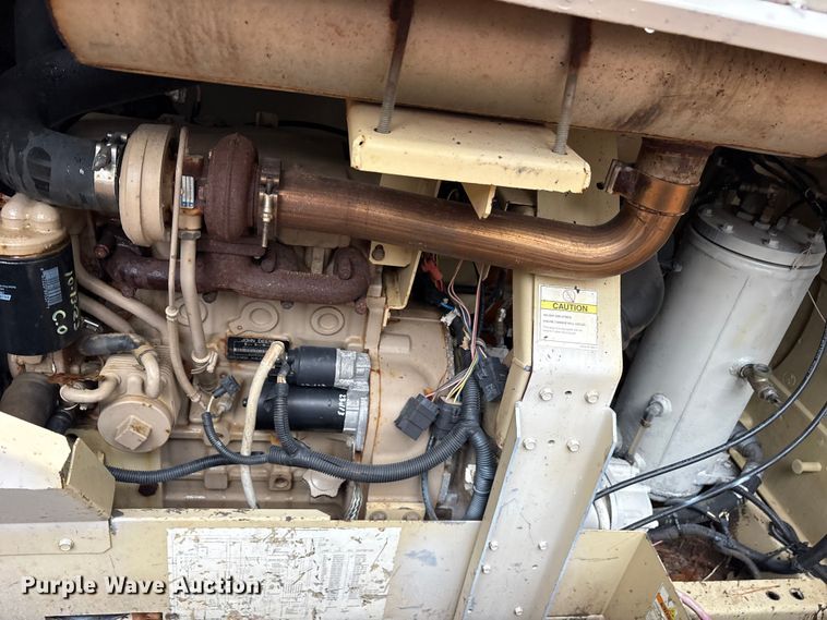 image for item ET7498 2009 Ingersoll Rand P185WJD air compressor