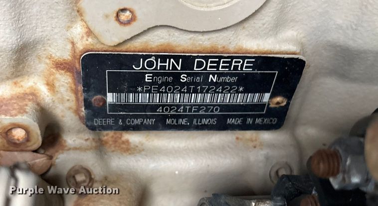 image for item ET7498 2009 Ingersoll Rand P185WJD air compressor