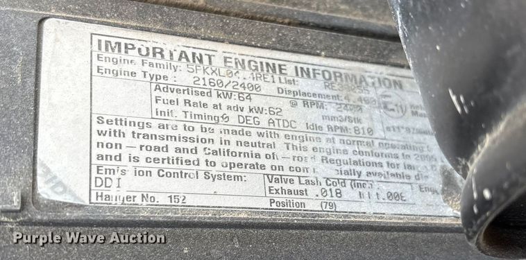 image for item EU4827 Yale GDP155CANPBV108 forklift