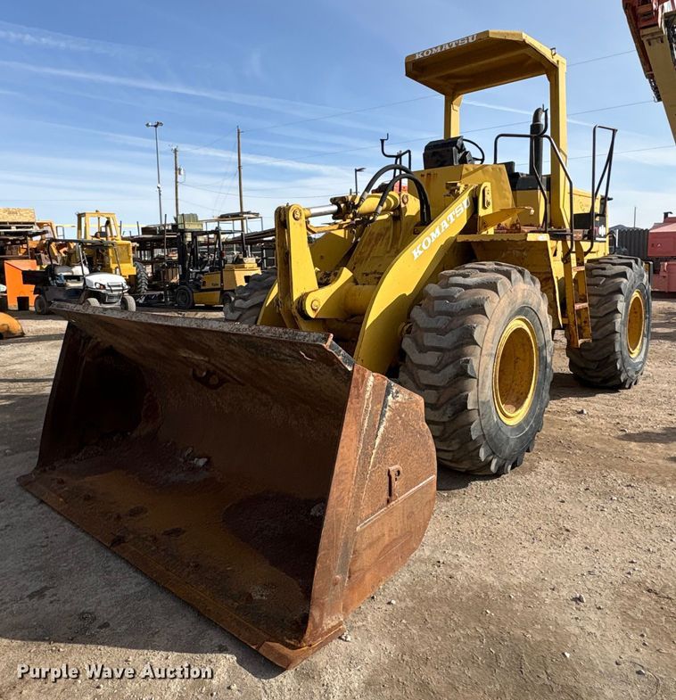 image for item EU4829 Komatsu WA200-1 wheel loader