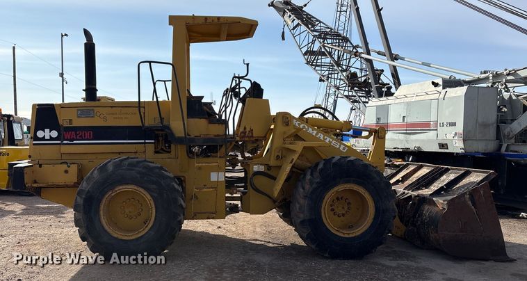 image for item EU4829 Komatsu WA200-1 wheel loader