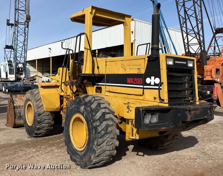 image for item EU4829 Komatsu WA200-1 wheel loader