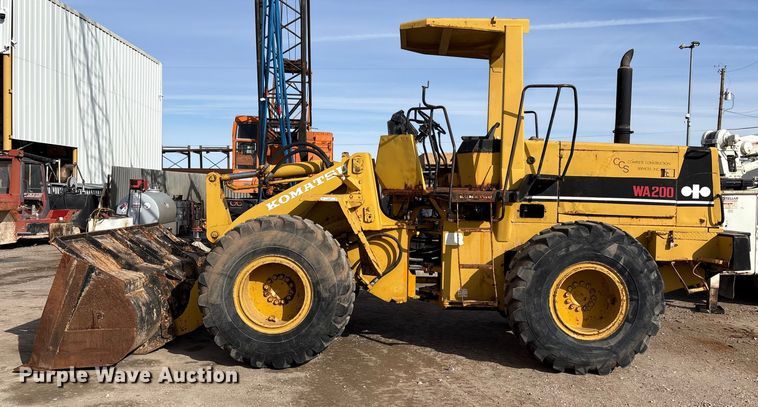 image for item EU4829 Komatsu WA200-1 wheel loader