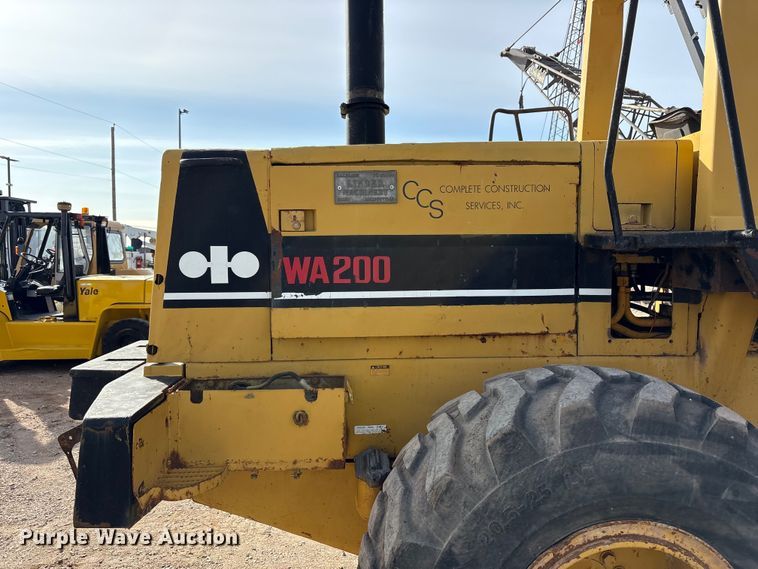 image for item EU4829 Komatsu WA200-1 wheel loader