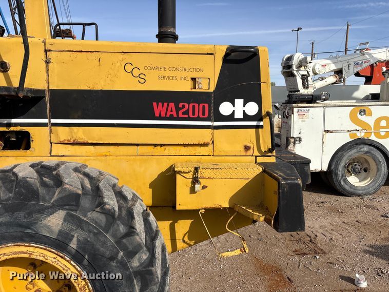 image for item EU4829 Komatsu WA200-1 wheel loader