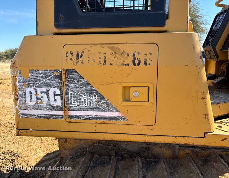 image for item EU7353 2007 Caterpillar D5G LGP dozer
