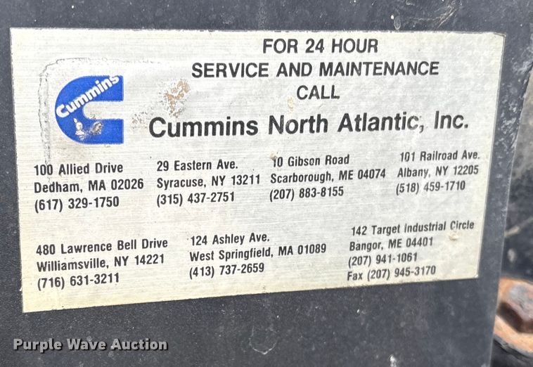 image for item EV2653 1991 Ford LTA9000 dump truck