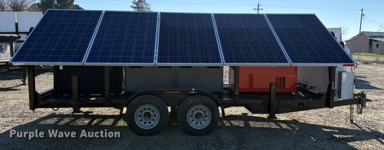 image for item EV8193 2015 Island power USA 6048-US-10 solar panel trailer