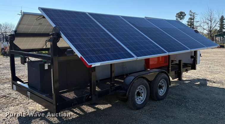 image for item EV8193 2015 Island power USA 6048-US-10 solar panel trailer
