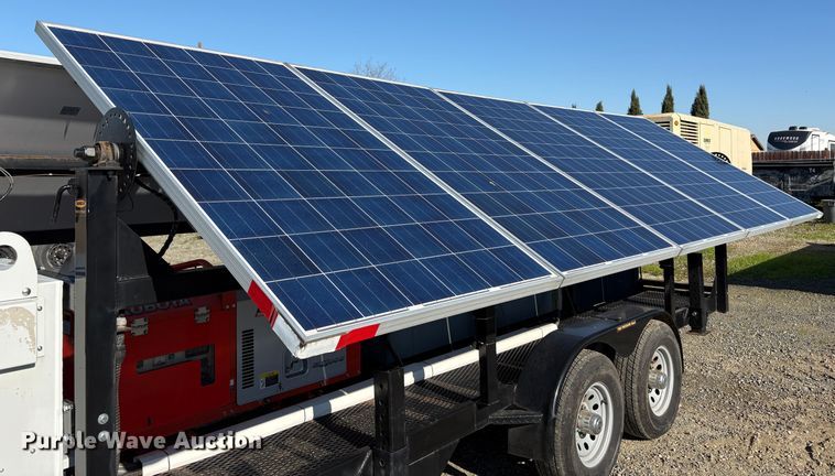 image for item EV8193 2015 Island power USA 6048-US-10 solar panel trailer
