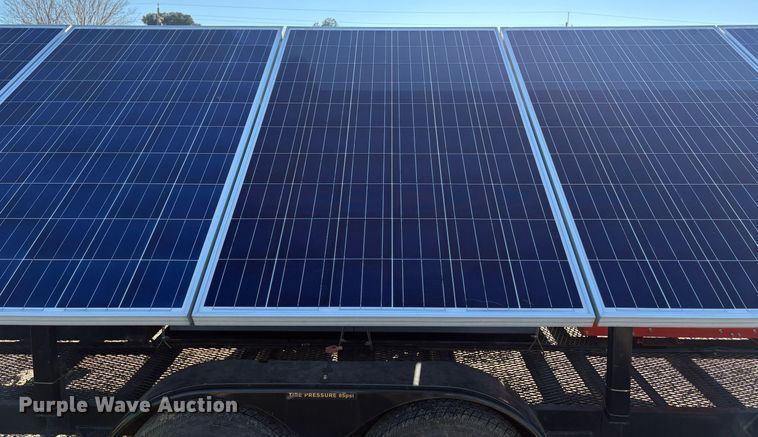 image for item EV8193 2015 Island power USA 6048-US-10 solar panel trailer