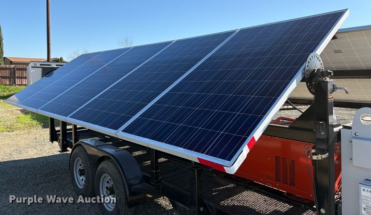 image for item EV8193 2015 Island power USA 6048-US-10 solar panel trailer