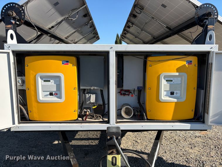 image for item EV8193 2015 Island power USA 6048-US-10 solar panel trailer