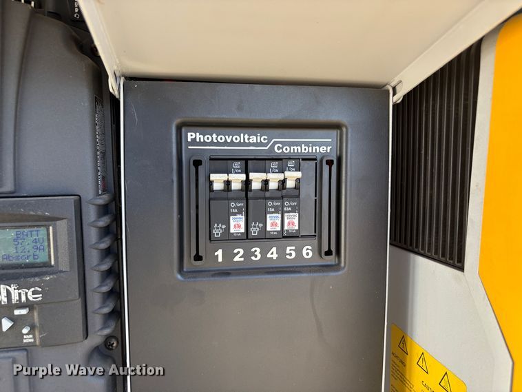 image for item EV8193 2015 Island power USA 6048-US-10 solar panel trailer