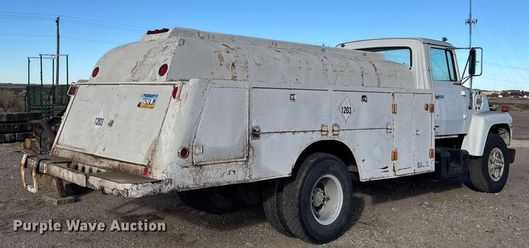 image for item FB0547 1976 Ford 800 fuel truck