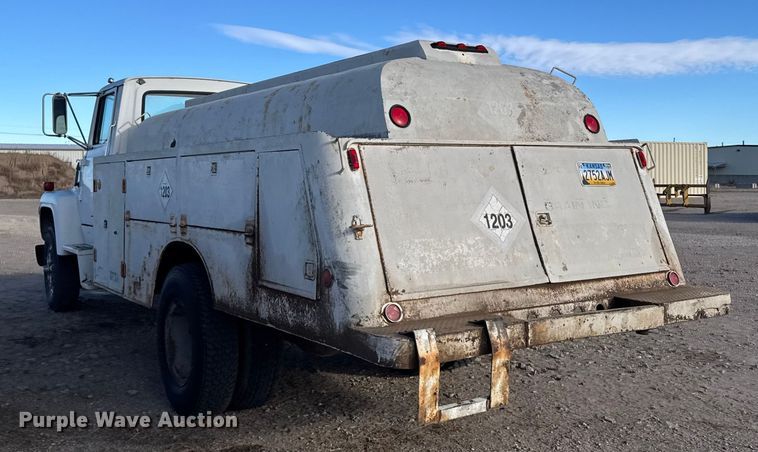 image for item FB0547 1976 Ford 800 fuel truck