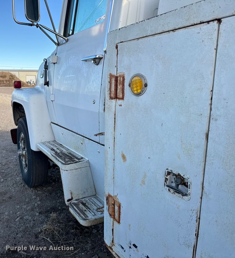 image for item FB0547 1976 Ford 800 fuel truck