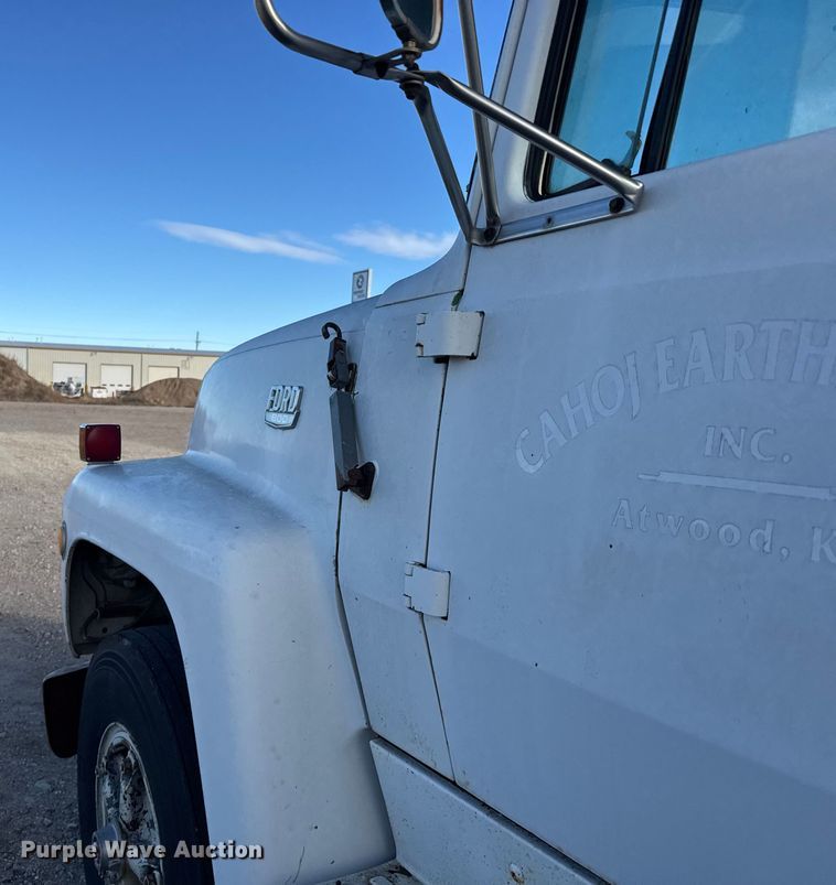 image for item FB0547 1976 Ford 800 fuel truck