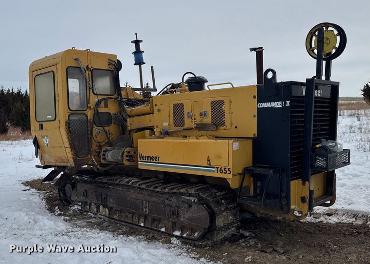 image for item FB0653 2005 Vermeer T655 commander 2 trencher