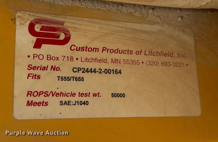 image for item FB0653 2005 Vermeer T655 commander 2 trencher