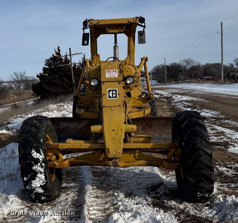 MOTOCONFORMADORA CATERPILLAR 12F 1968